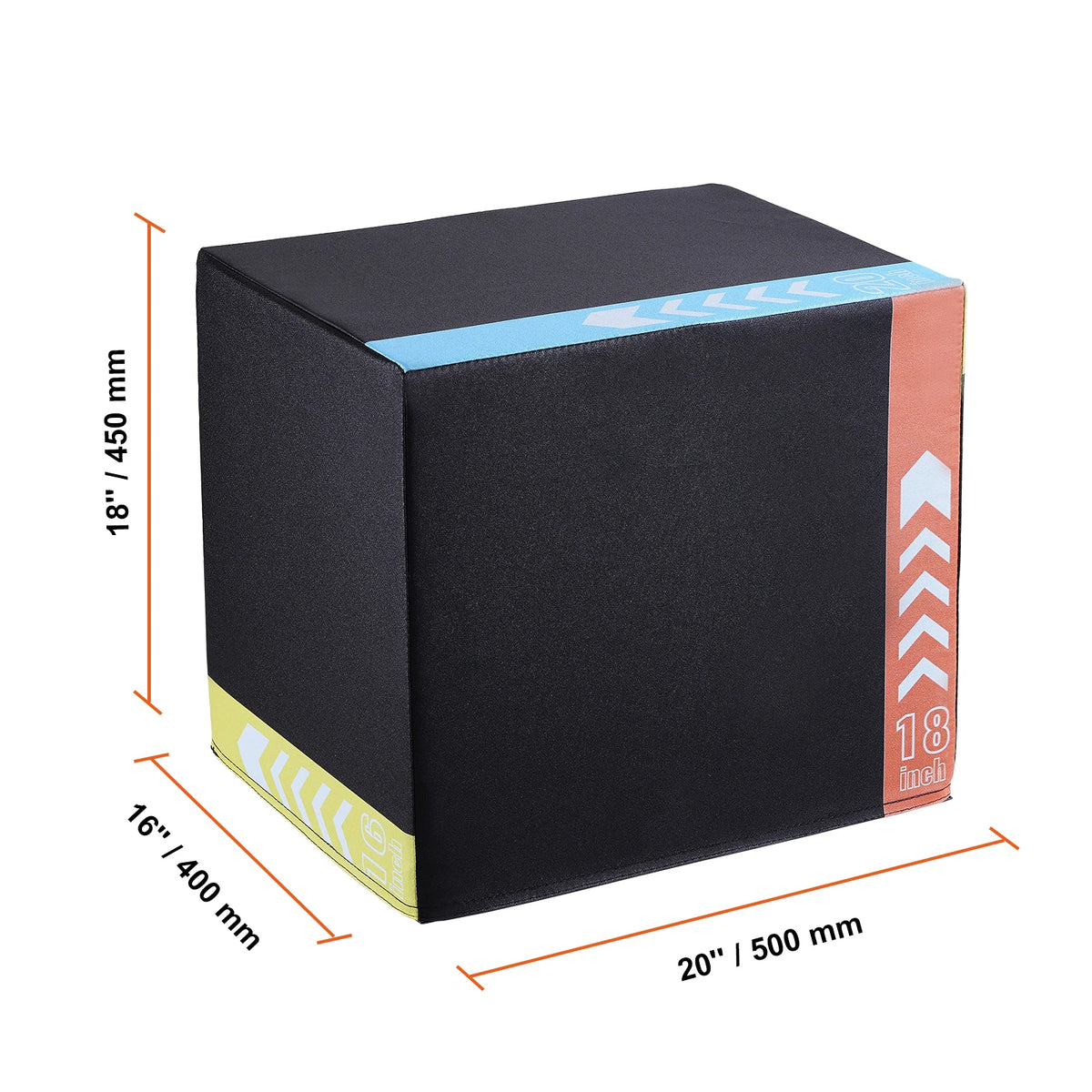 Premium Cotton Plyometric Jump Box For Home Fitness Training