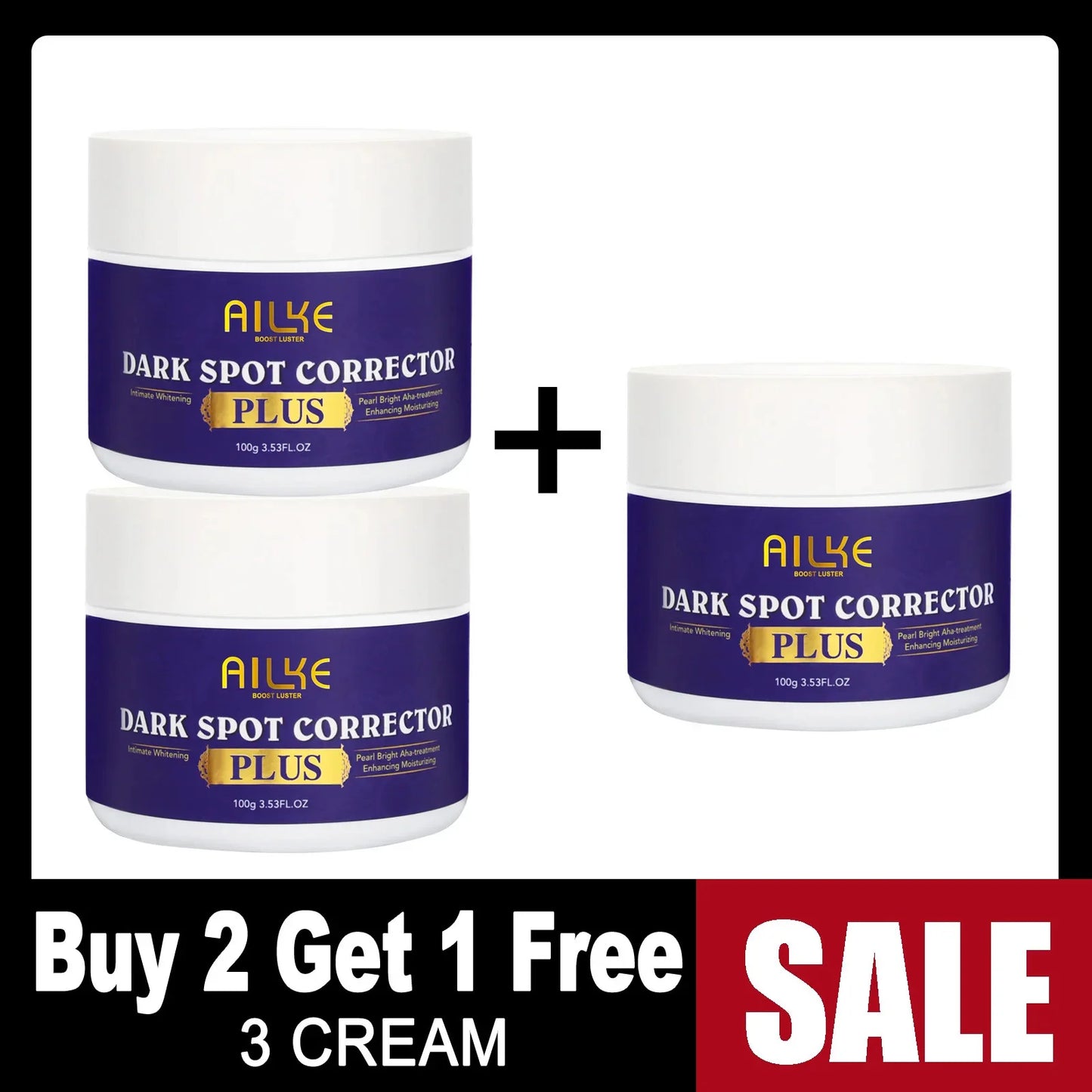 AILKE Glutathione Whitening Face Cream For All Skin Types