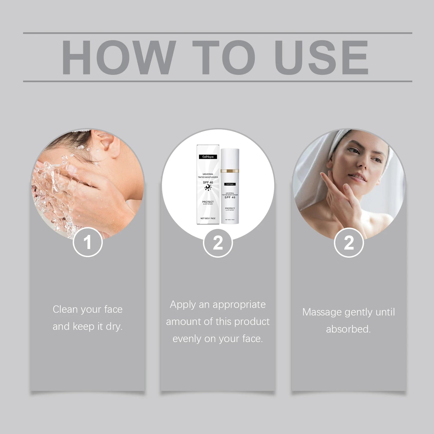 Natural Moisturizing Sunscreen Cream For Body Nourishing UV Protection