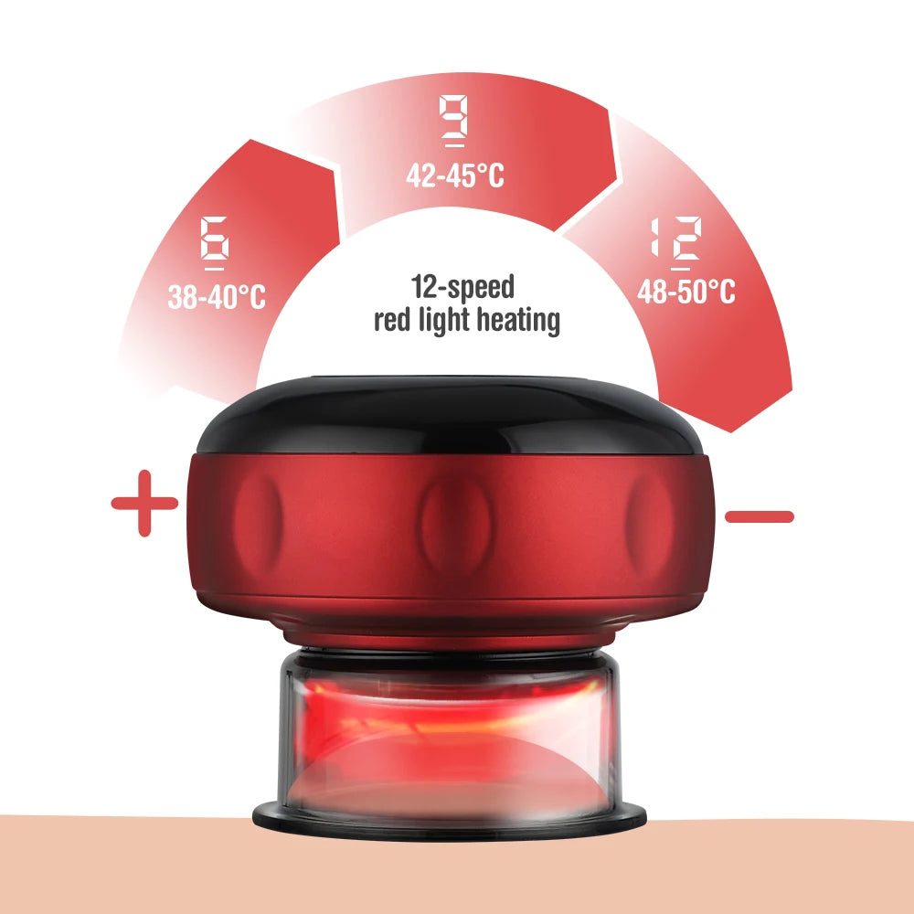 Moajaza Electric Vacuum Cupping Massager For Body Therapy