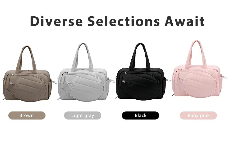 Tennis Gym Bag for Women Tennis Backpack Holds 2 Rackets with Shoe Compartment Gym Backpacks for Work Gym Bag for Women