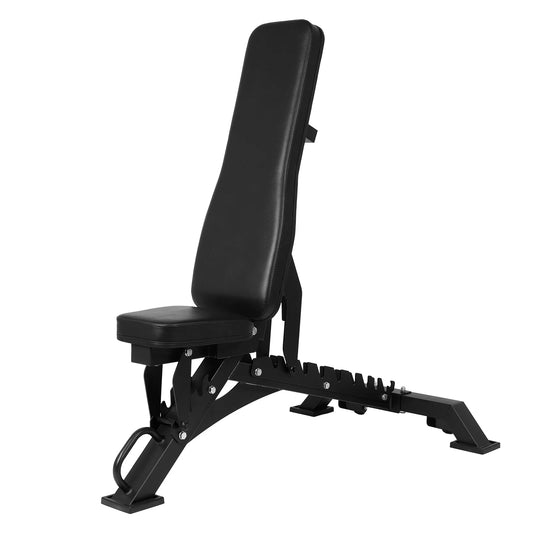 Weight Bench Adjustable Strength Training Bench Exercise Bench for Home Garage Gym