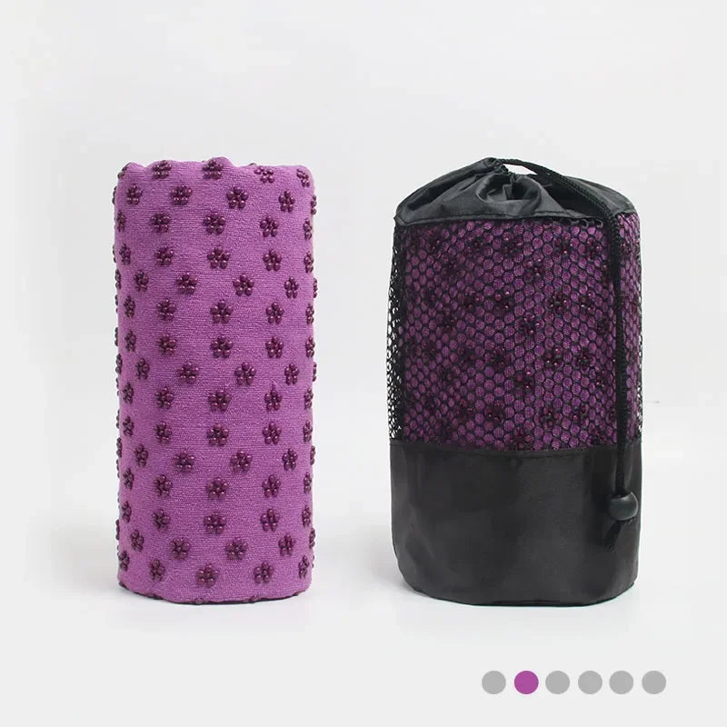 NONECN Non Slip Hot Yoga Towel For Pilates Mat Sweat Absorbent