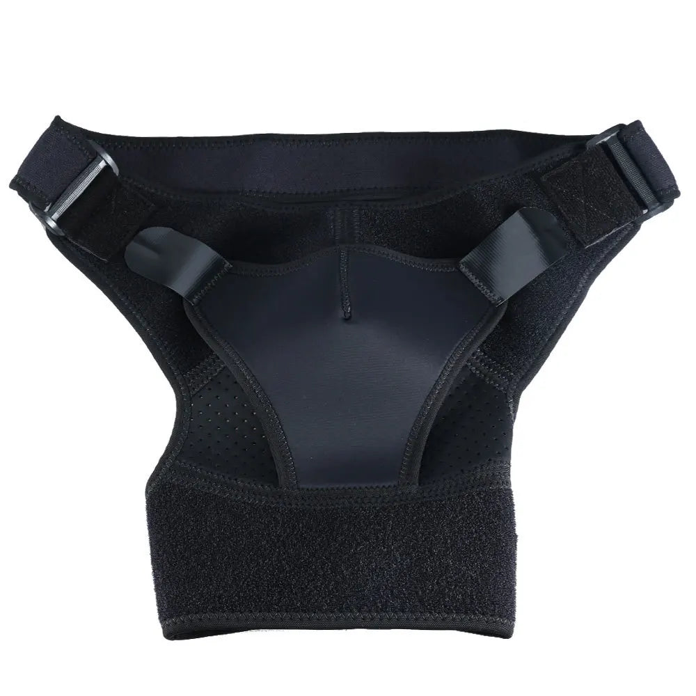 Breathable Shoulder Brace with Pressure Pad Neoprene Sleeve Ice Support Pain Shoulder Compression Air Bag Shoulder Protector
