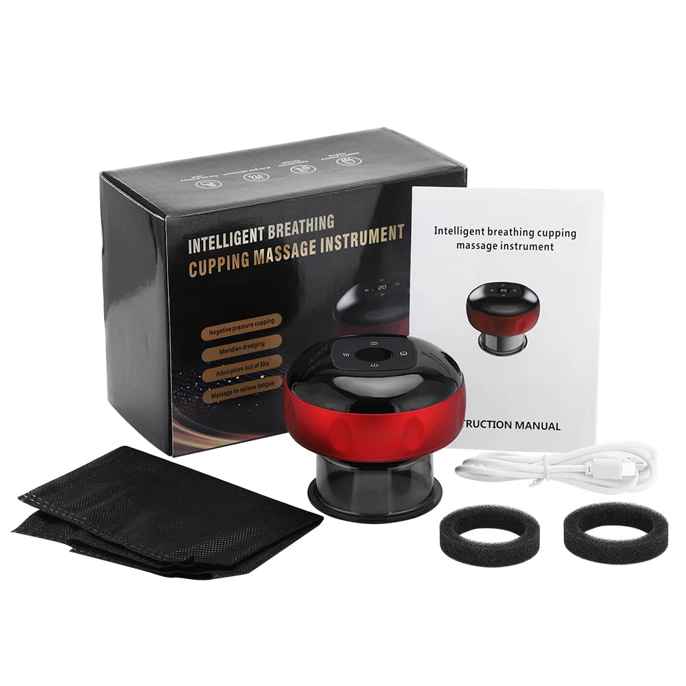 Moajaza Electric Vacuum Cupping Massager For Body Therapy