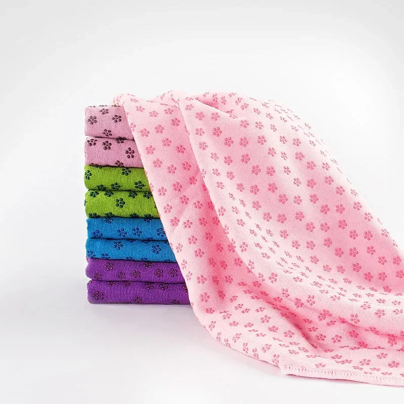 NONECN Non Slip Hot Yoga Towel For Pilates Mat Sweat Absorbent