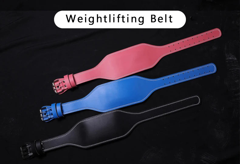 Weightlifting Belt Gym Belt for Back Bodybuilding Fitness Belts Barbell Dumbbell Powerlifting Training Waist Protector Support