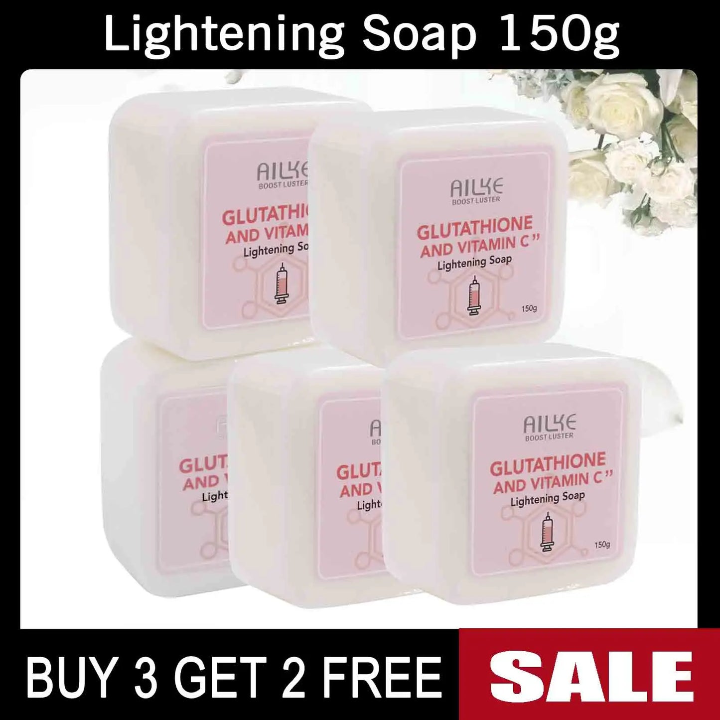 AILKE Whitening Glutathione Vitamin C Facial Lotion Moisturizer