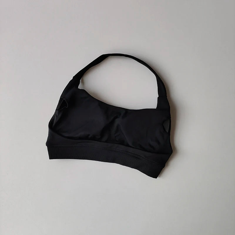 Shockproof Seamless Sexy Padded Athletic Sport Bra Women Backless Workout Gym Anti-Shock Yoga Crop Top Fitness Bra Suits