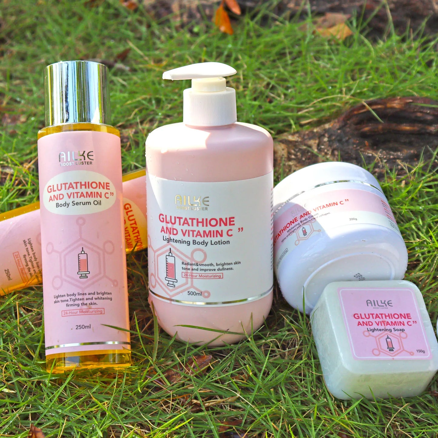 AILKE Whitening Glutathione Vitamin C Facial Lotion Moisturizer