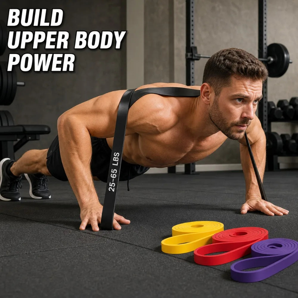 Dutrieux Heavy Duty Resistance Bands For Pull Up Assistance