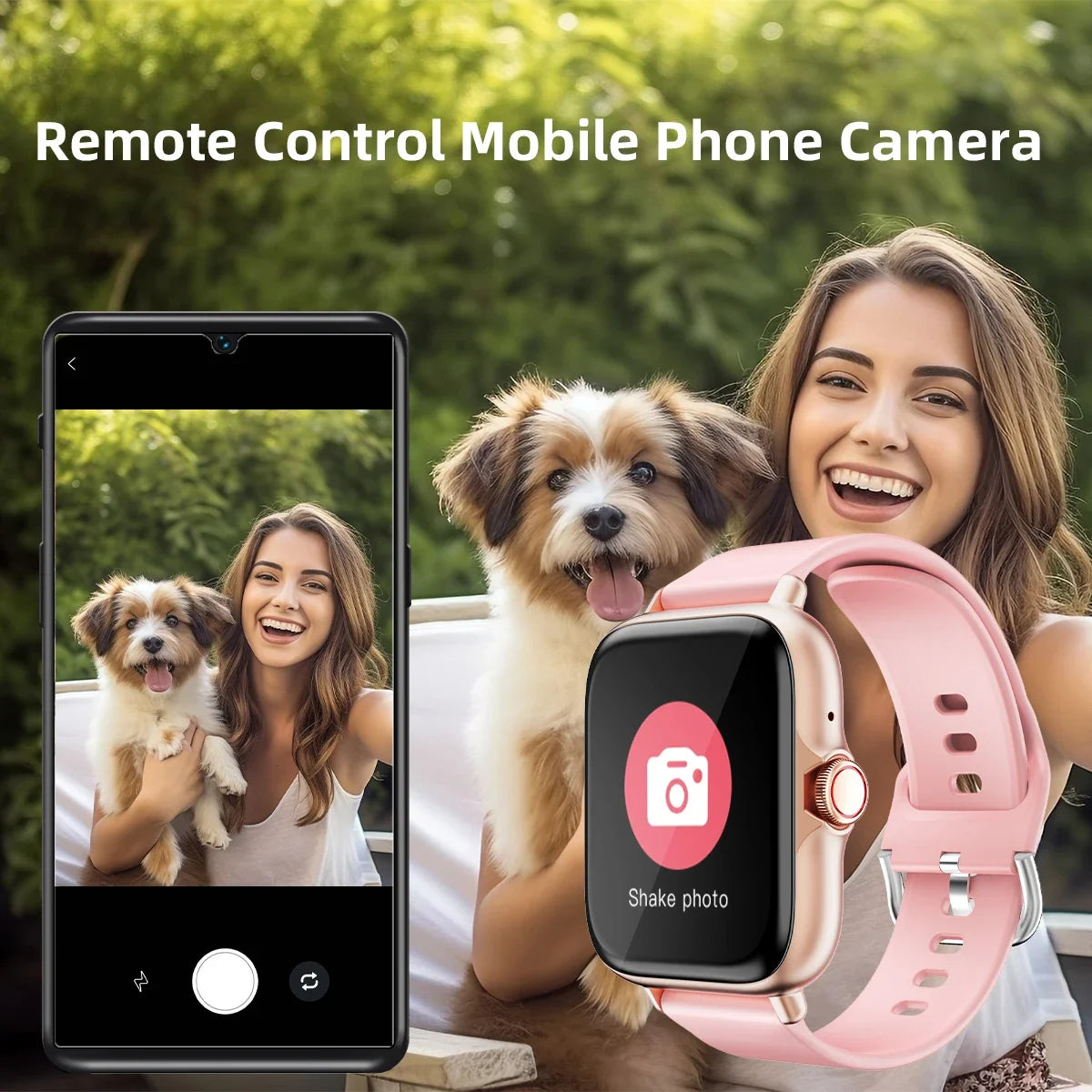 Smart Watch With Call Messaging And Sleep Fitness Tracker