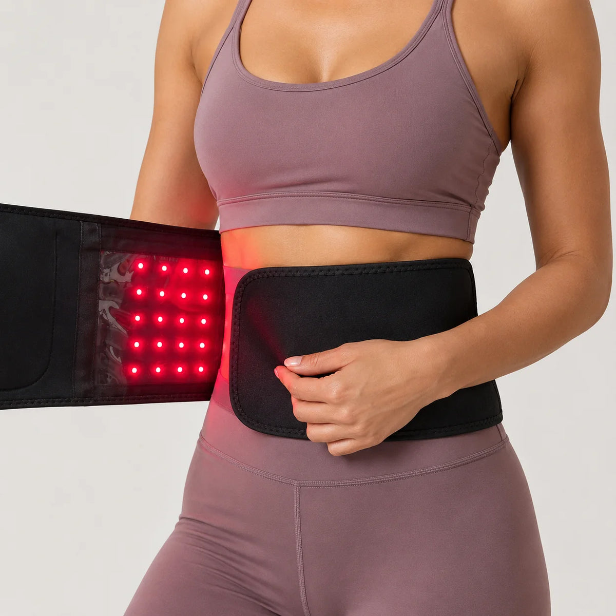 660nm 850nm Near Infrared Red Light Therapy Waist Belt