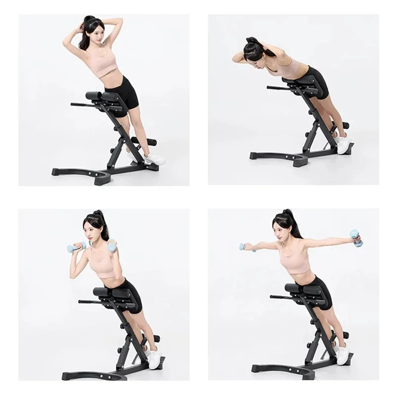 Adjustable Folding Roman Chair For Back Extension Training