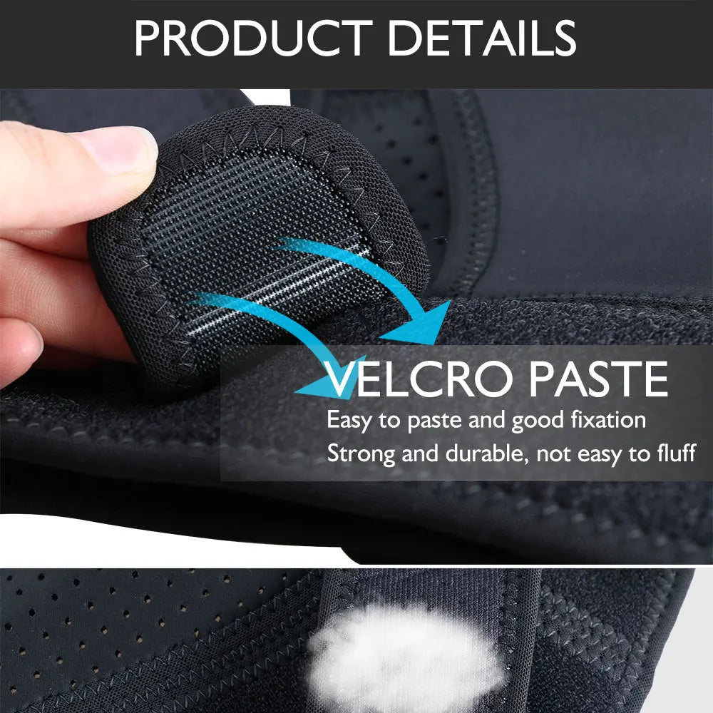 Breathable Shoulder Brace with Pressure Pad Neoprene Sleeve Ice Support Pain Shoulder Compression Air Bag Shoulder Protector