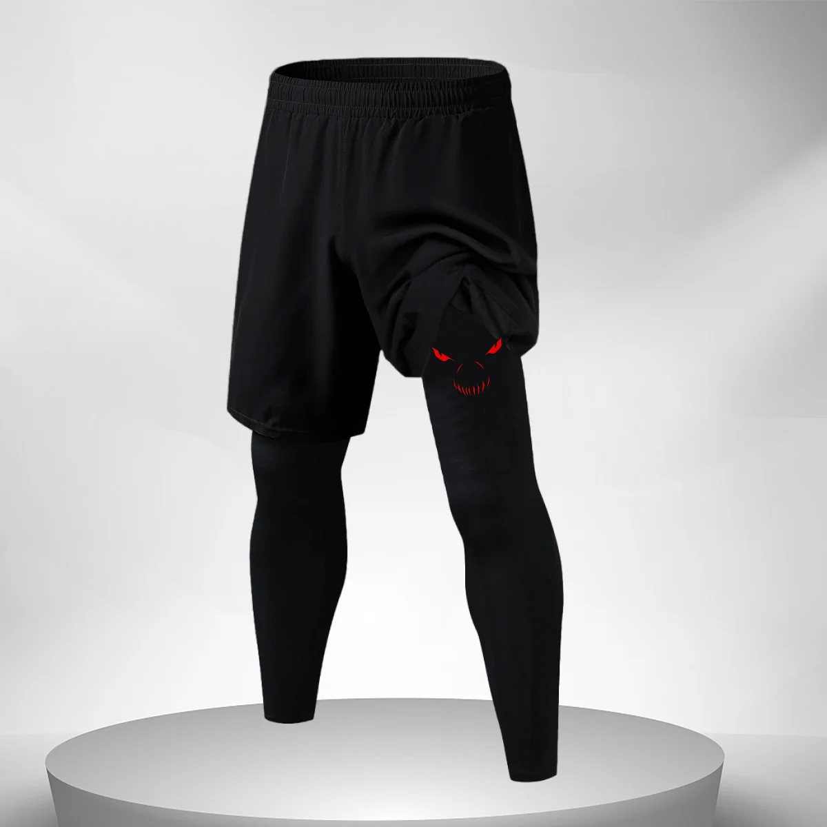 Fitness Training Pants Men's Running Compression Pants Quick Dry Gym Workout Leggings Male Sport Bottom