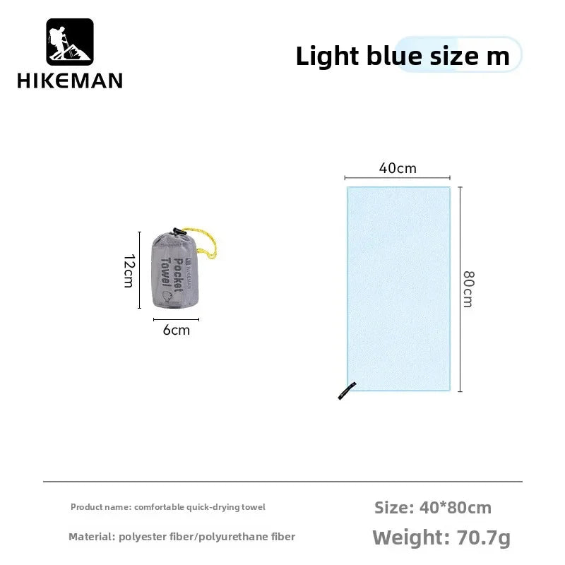 Ultra Absorbent Quick Dry Microfiber Towel Lightweight Portable Sports Towel for Gym Hiking Swimming Camping Travel Yoga