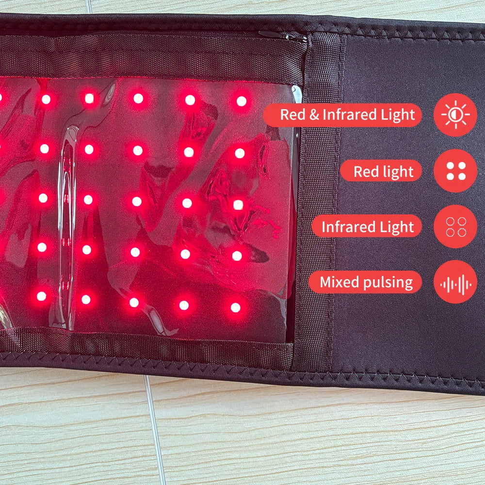 Near Infrared Red Light Therapy Belt 660nm 850nm For Body