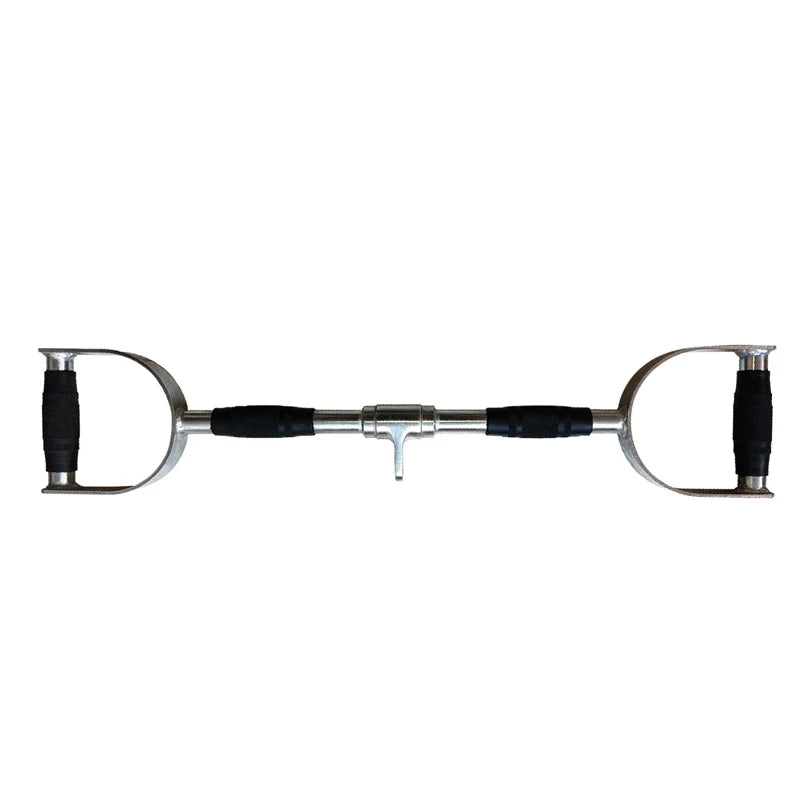 Non-slip Handle for Home Gym Tricep Training  Cable Machine Lat Pulldown Attachments Wide Grip Bar