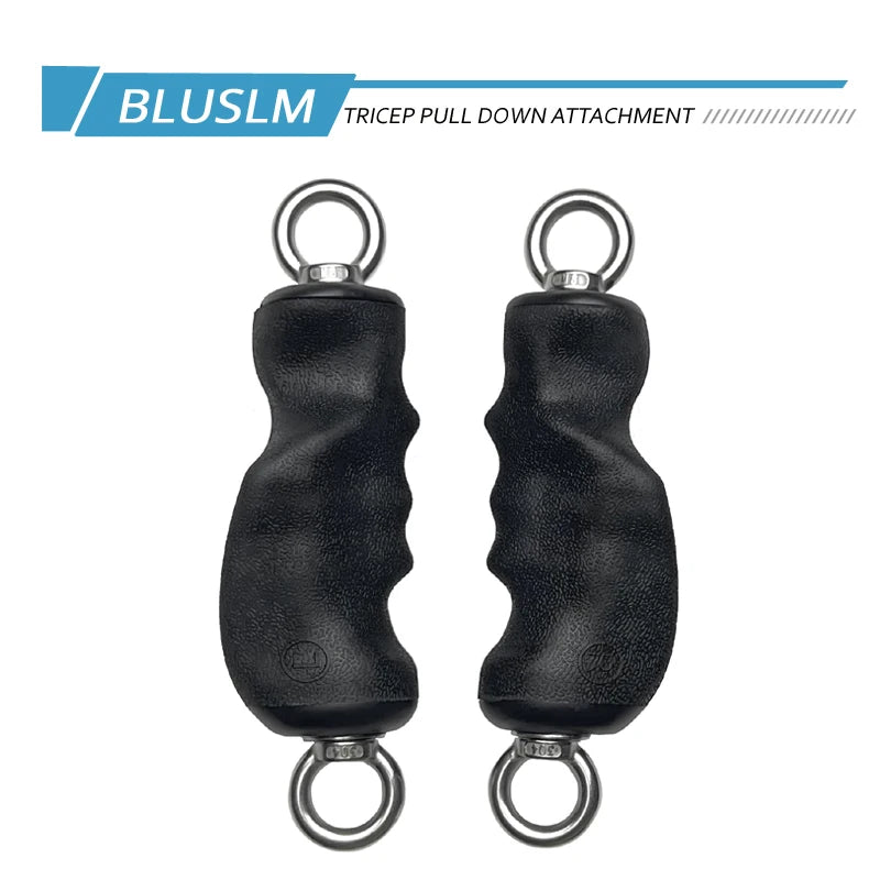 LAT Tricep Rope Pull Down Attachment,Exercise Handles for Home Gym Workout