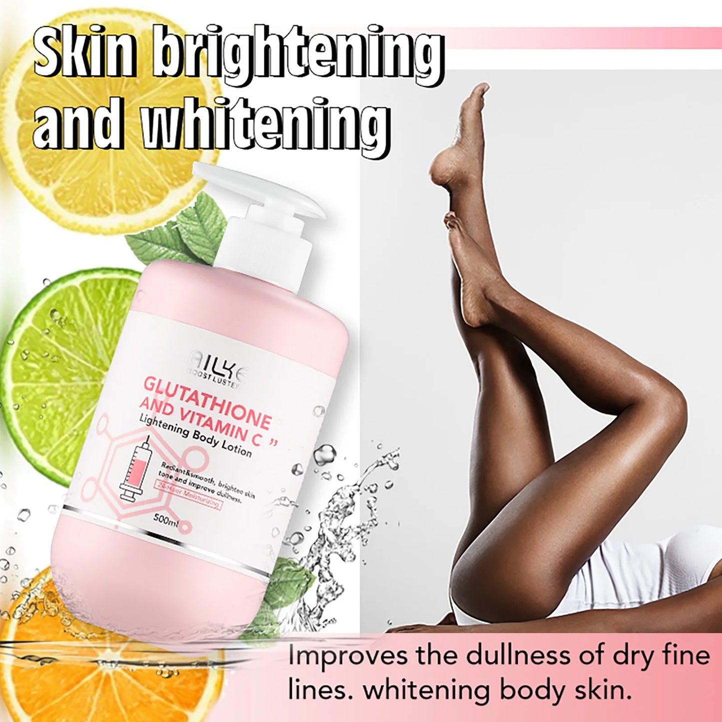 AILKE Whitening Glutathione Vitamin C Facial Lotion Moisturizer