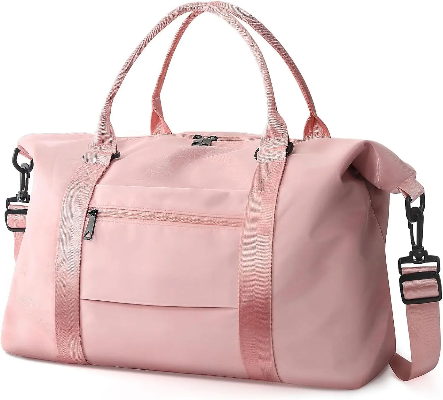 Small Gym Bag for Women with Yoga Mat Holder, Mini Duffle Bag for Travel, Lightweight Weekender Duffel for Workout and Dance