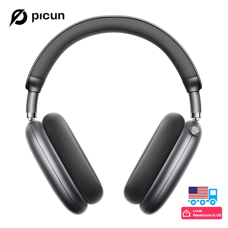 Picun F8 Pro ANC Wireless Headphones Head Tracking 3D Spatial Audio -52dB ANC HIFI Bluetooth Headset ENC HD Mic Low-Latency APP