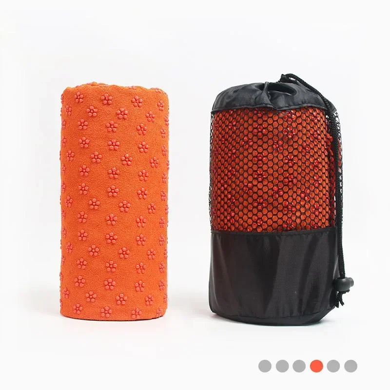 NONECN Non Slip Hot Yoga Towel For Pilates Mat Sweat Absorbent