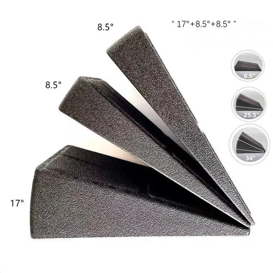 3pcs Yoga Wedge Stretch Slant Boards Adjustable Bricks Squat Wedge Blocks For Exercise Gym Fitness Yoga Accessories Pilates ring