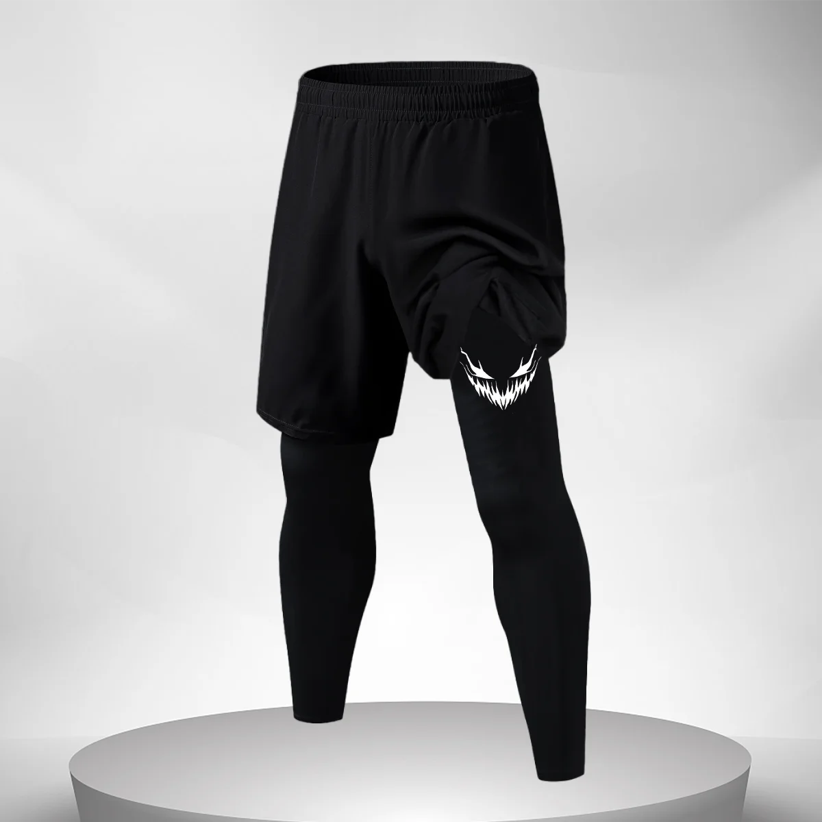 Fitness Training Pants Men's Running Compression Pants Quick Dry Gym Workout Leggings Male Sport Bottom