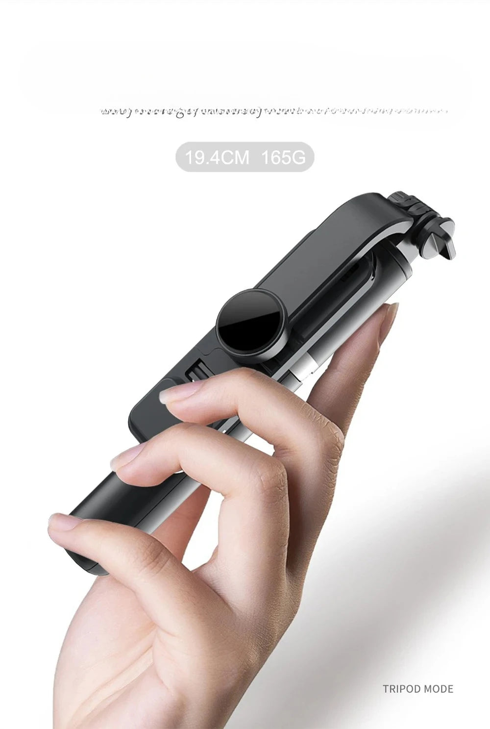 New Wireless Bluetooth Selfie Stick Tripod with Remote Extendable Tripod with Detachable for iPhone Android Smartphone