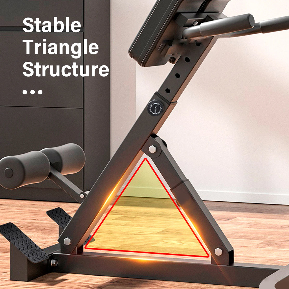 Adjustable Folding Roman Chair For Back Extension Training