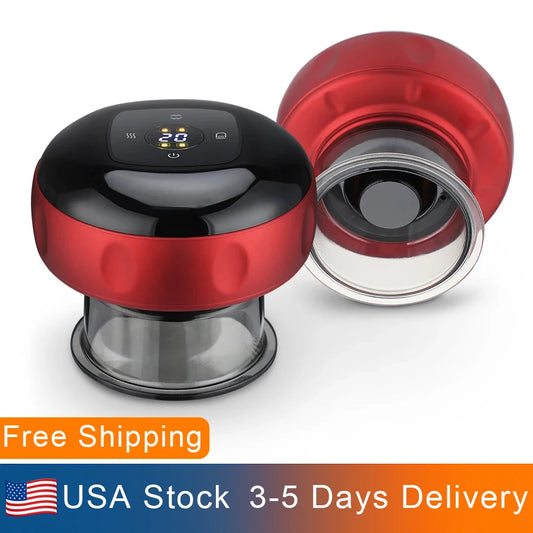 Moajaza Electric Vacuum Cupping Massager For Body Therapy