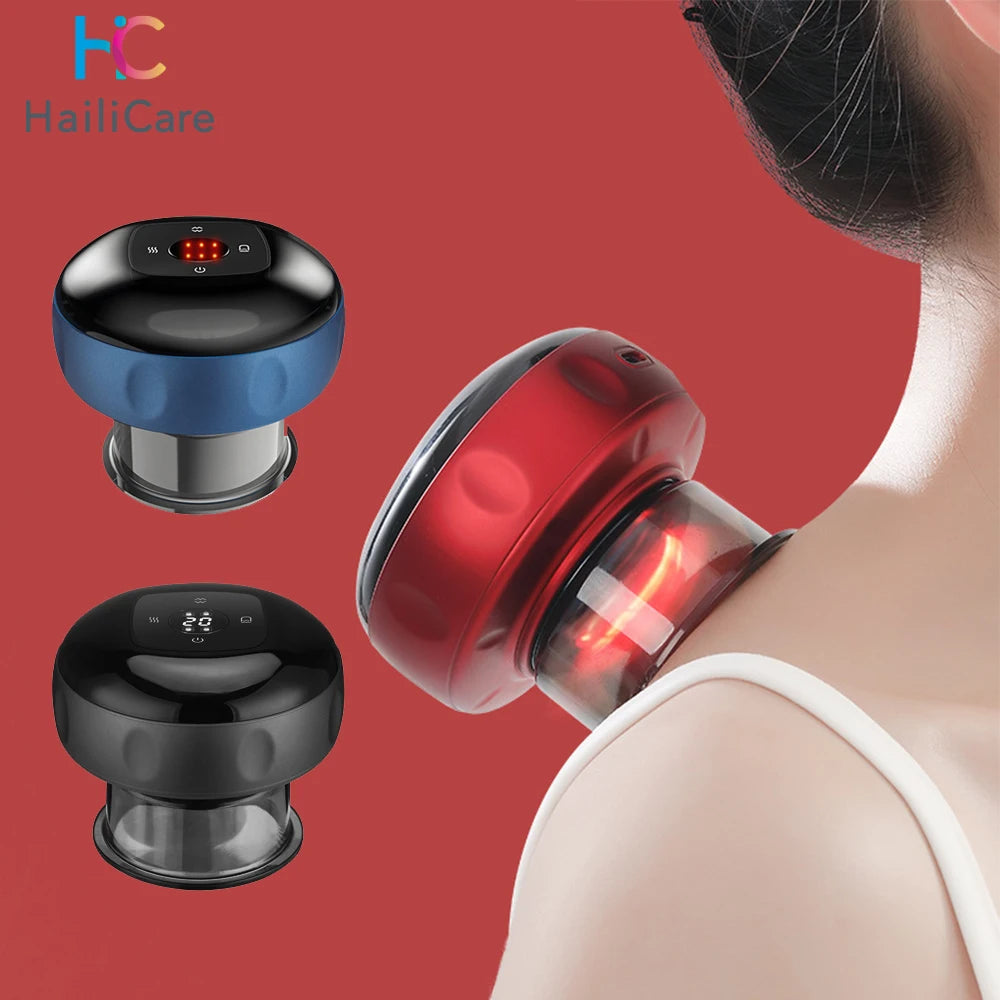 Moajaza Electric Vacuum Cupping Massager For Body Therapy