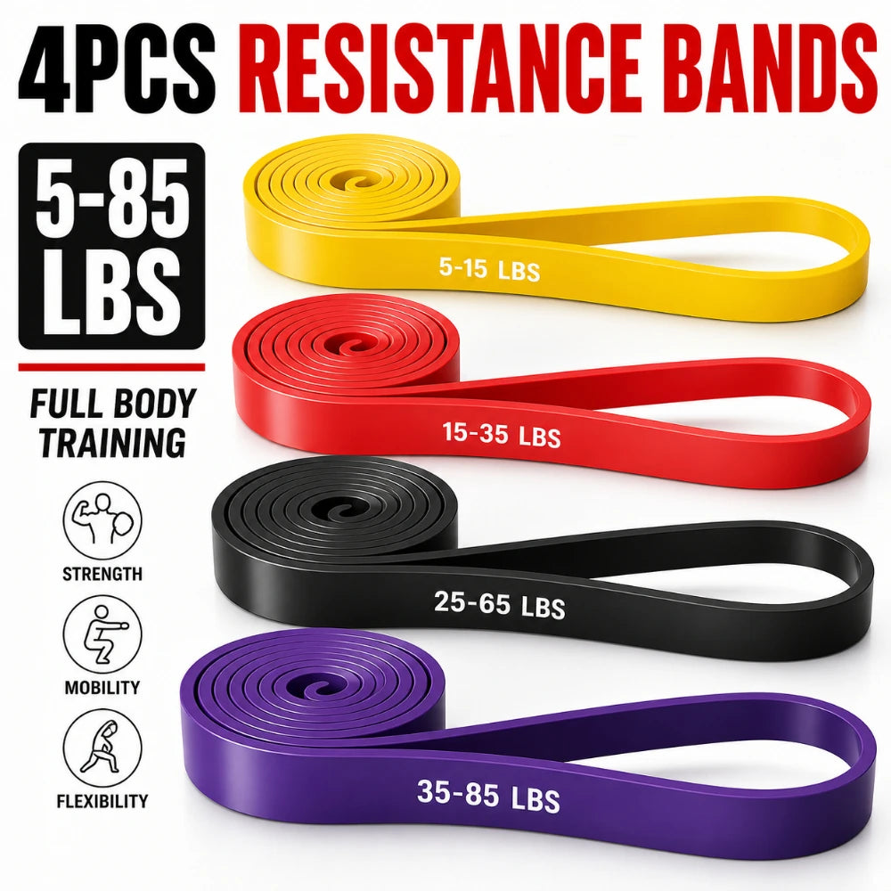 Dutrieux Heavy Duty Resistance Bands For Pull Up Assistance