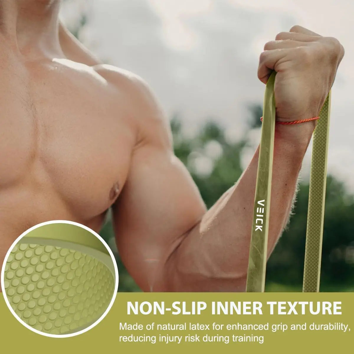 6 Level Resistance Bands Set For Home Workouts And Strength Training