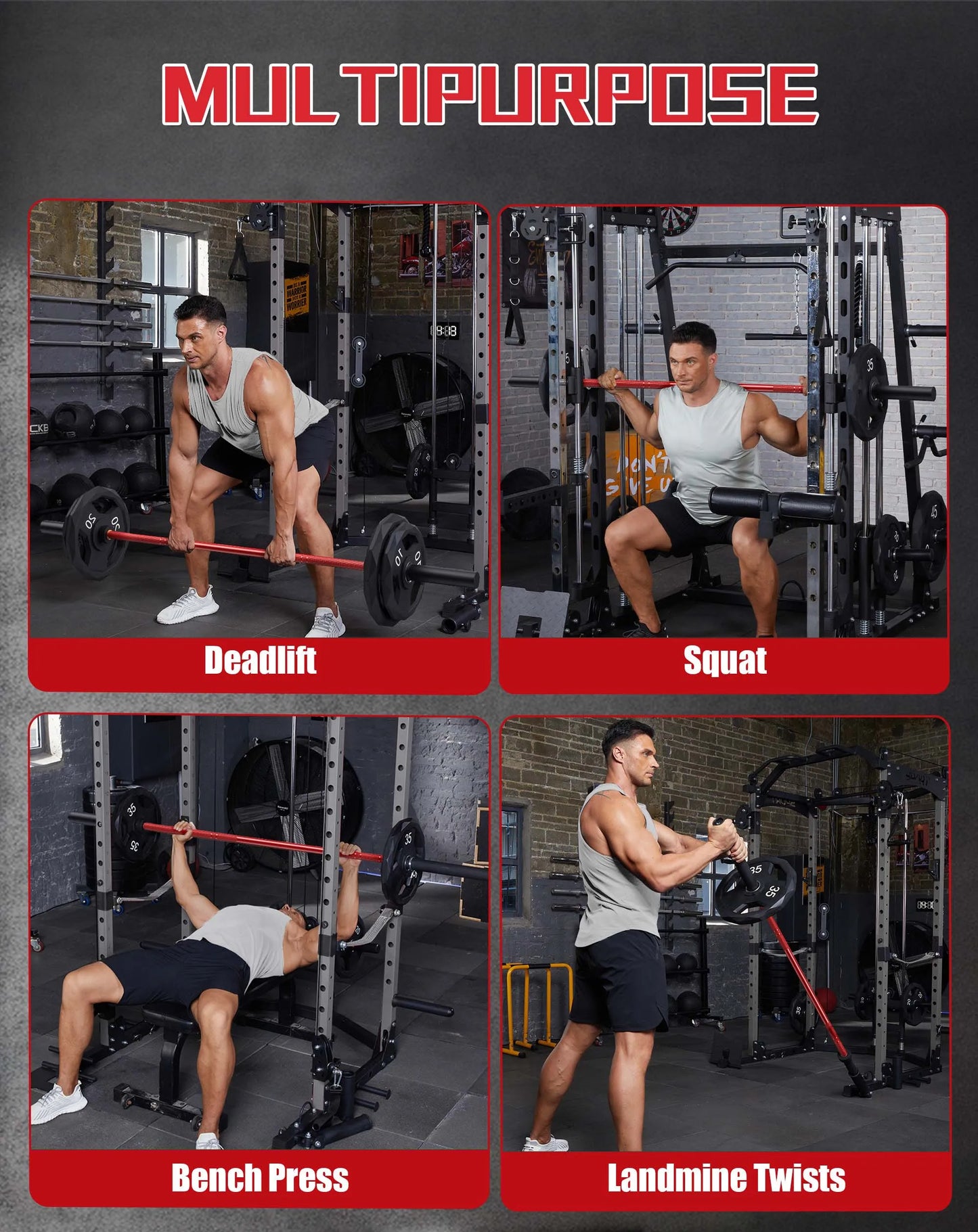 7Ft Barbell Bar for Power Lifting Weightlifting, 1000LBS Capacity 2" Barbell for Squats Curls Deadlifts Presses Hip Thrusts