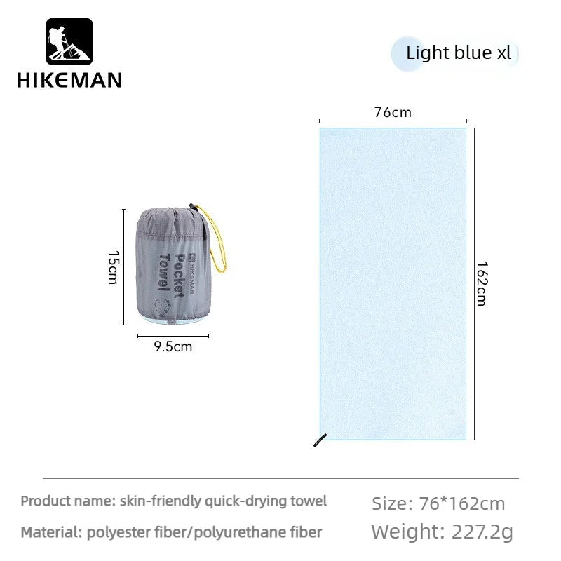 Ultra Absorbent Quick Dry Microfiber Towel Lightweight Portable Sports Towel for Gym Hiking Swimming Camping Travel Yoga