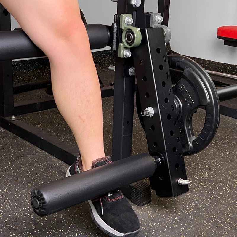 Power Rack Mounted Leg Extension & Curl Machine for Home Gym Equipment, Adjustable Leg Press Attachment for Lower Body