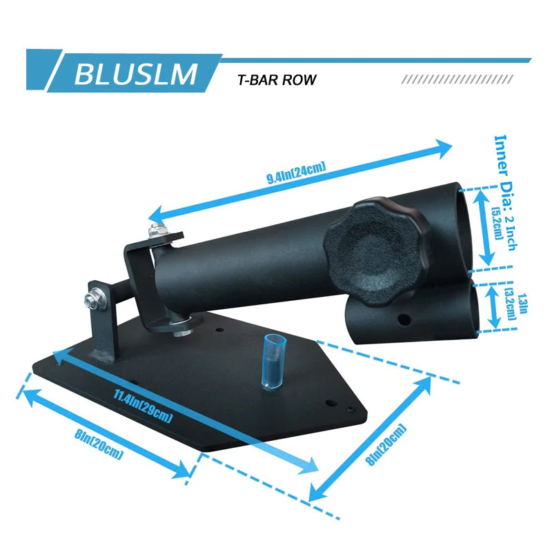Landmine Attachment - 360° Rotating Pro Station for T-Bar Rows & Full-Body Home Gym Training