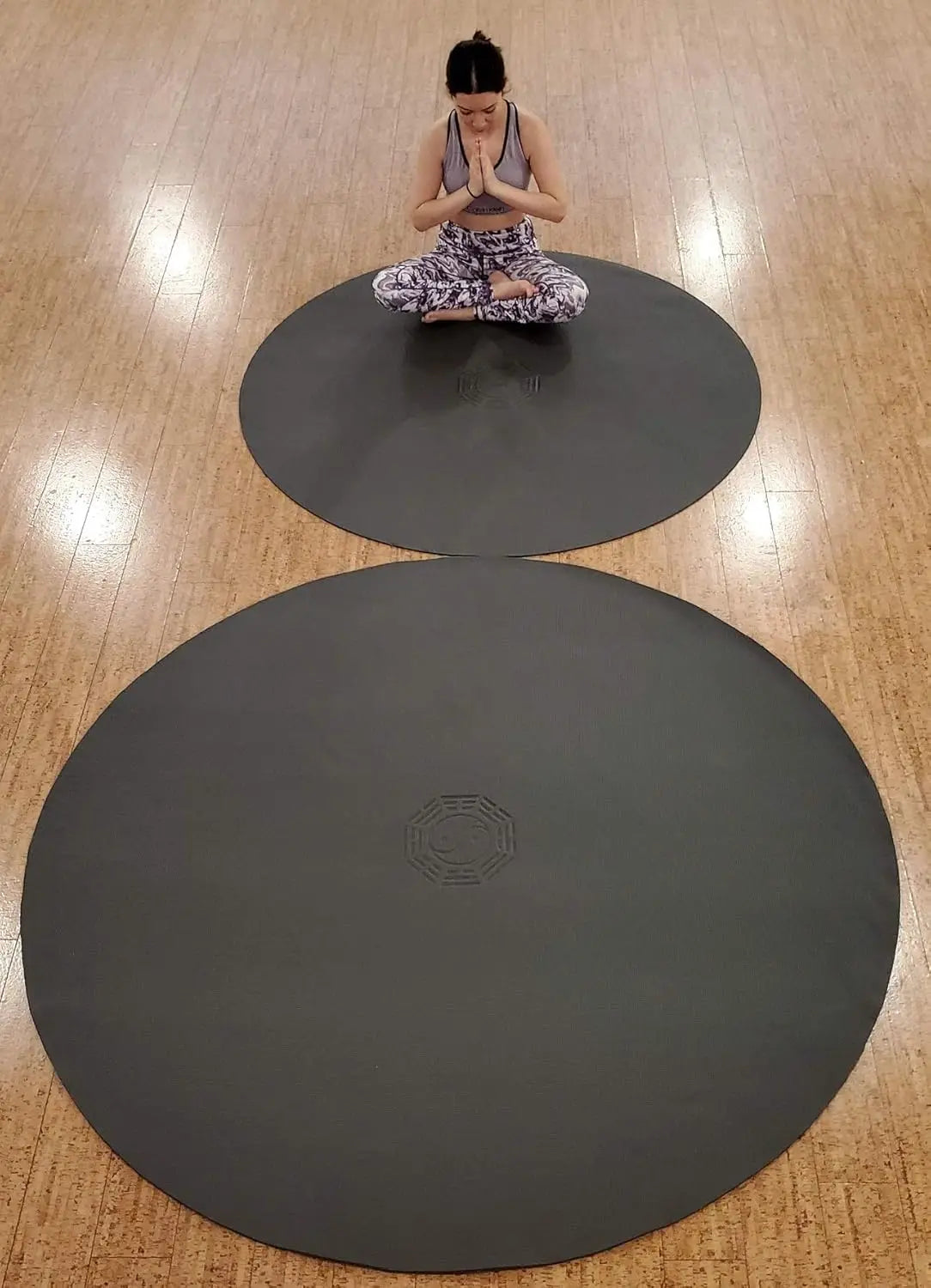 Premium Round Yoga Mat For Meditation And Tai Chi Practice