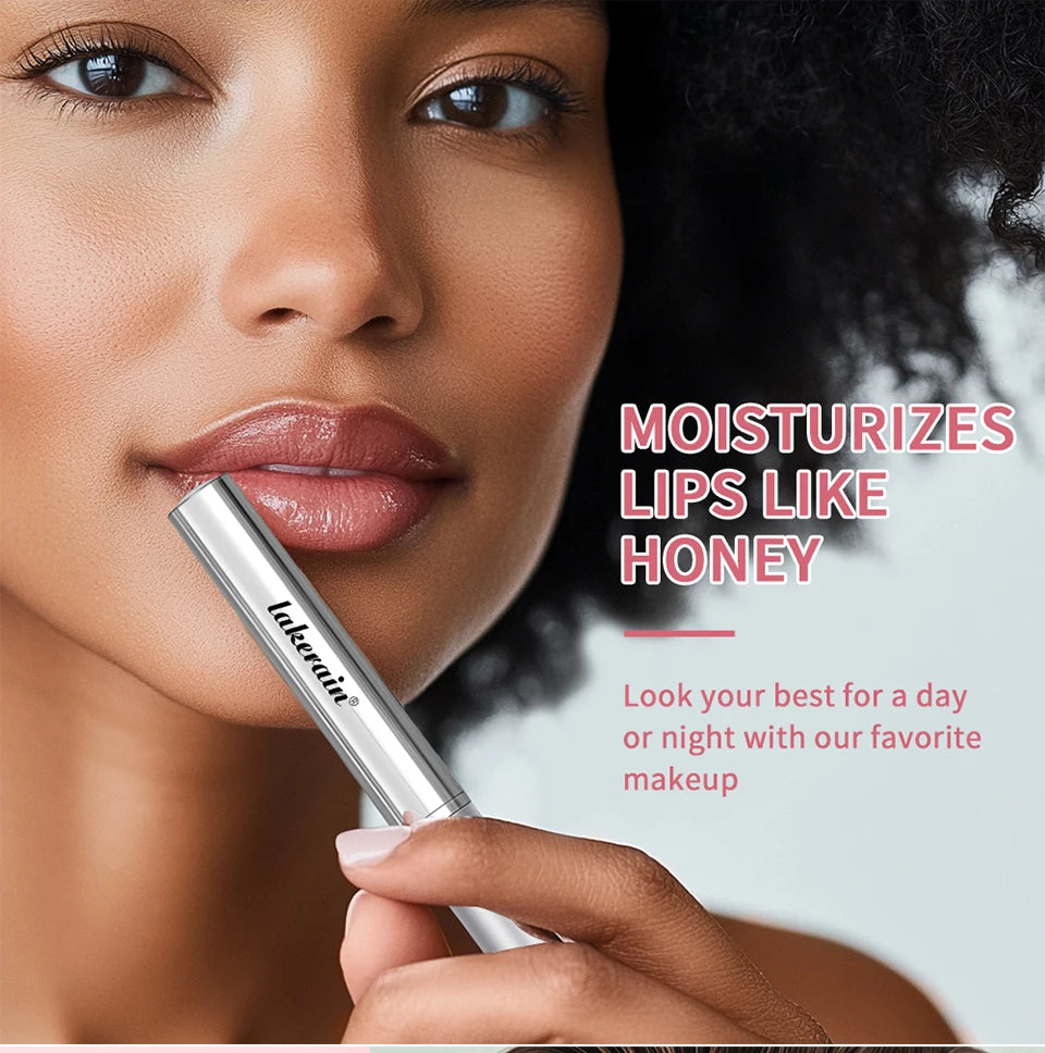 Lakerain Nearly Lipstick Lip Balm Natural Color Creamy Texture Long Lasting Moisturizing  Nourishing Lip Care Gloss Cosmetic