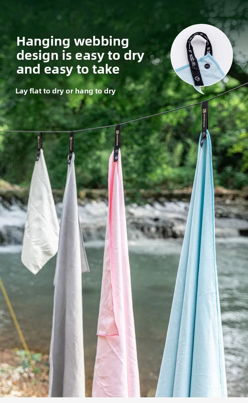 Ultra Absorbent Quick Dry Microfiber Towel Lightweight Portable Sports Towel for Gym Hiking Swimming Camping Travel Yoga