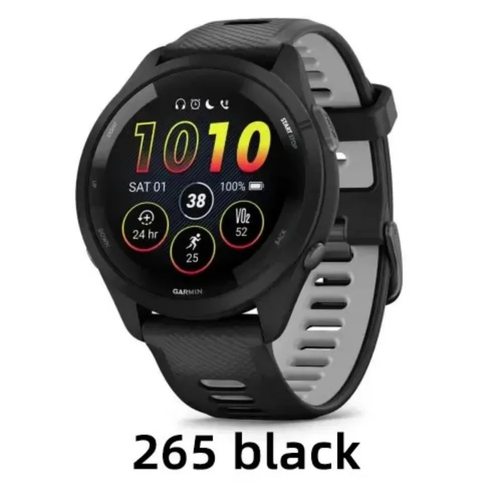Garmin Forerunner 265 GPS Smartwatch With Multi Band Navigation