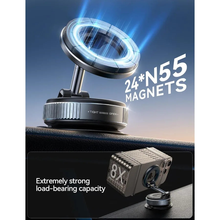 Joyroom MagSafe Suction Car Phone Mount for iPhone 16 Pro