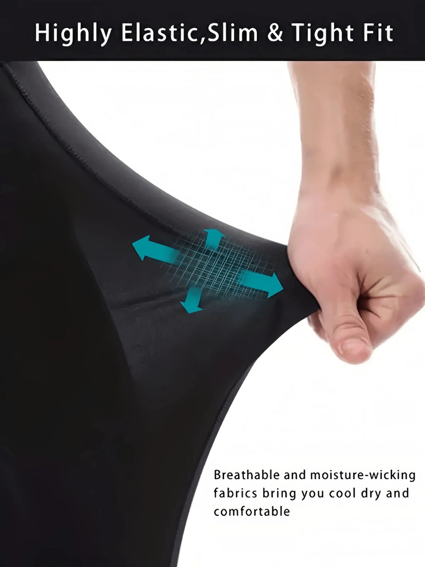 Fitness Training Pants Men's Running Compression Pants Quick Dry Gym Workout Leggings Male Sport Bottom