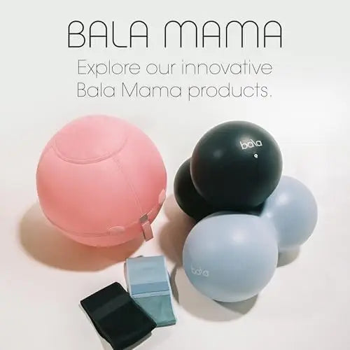 Balance Ball - Exercise Ball Chair for Yoga, Pilates, Barre, Core Strengthening & Physical Therapy