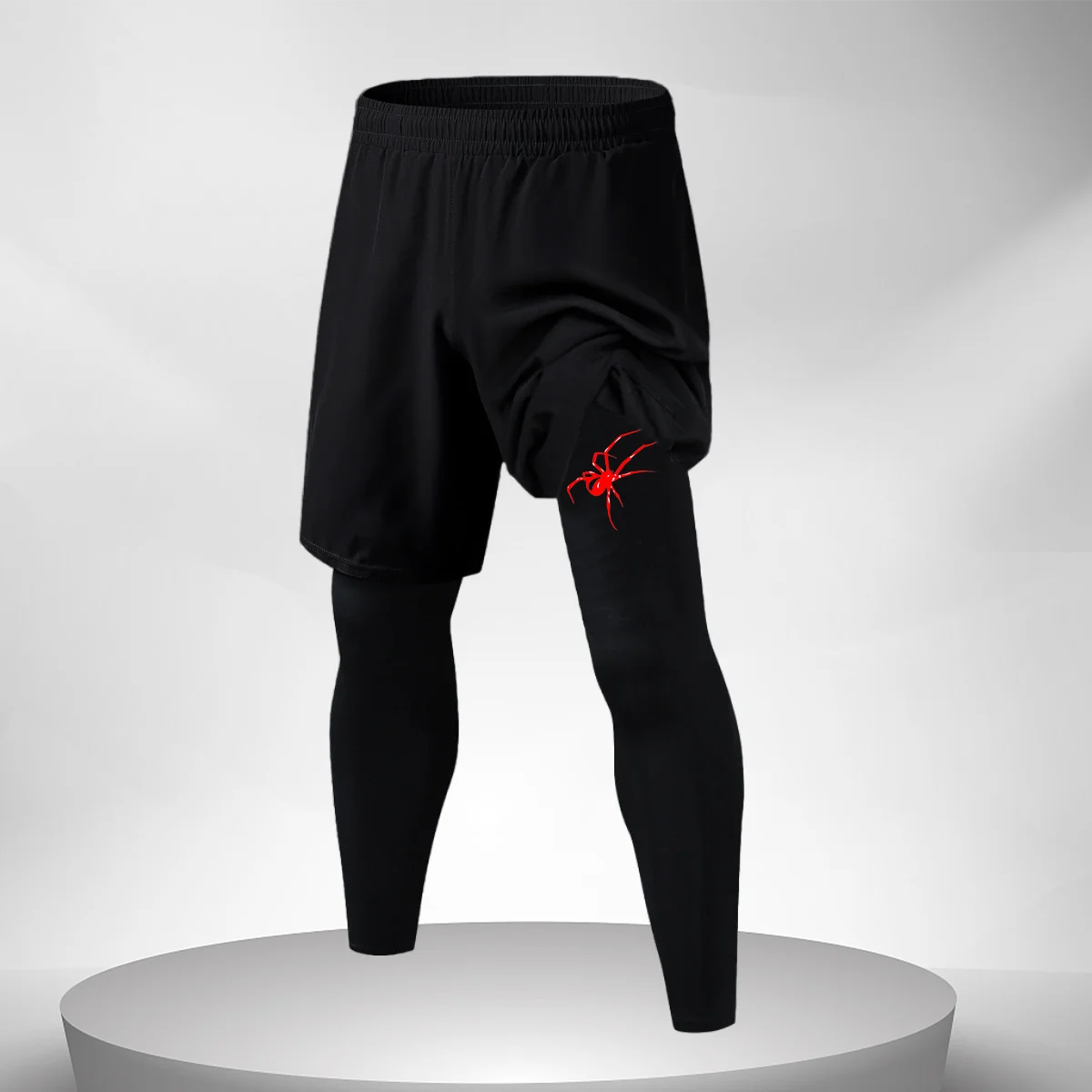 Fitness Training Pants Men's Running Compression Pants Quick Dry Gym Workout Leggings Male Sport Bottom