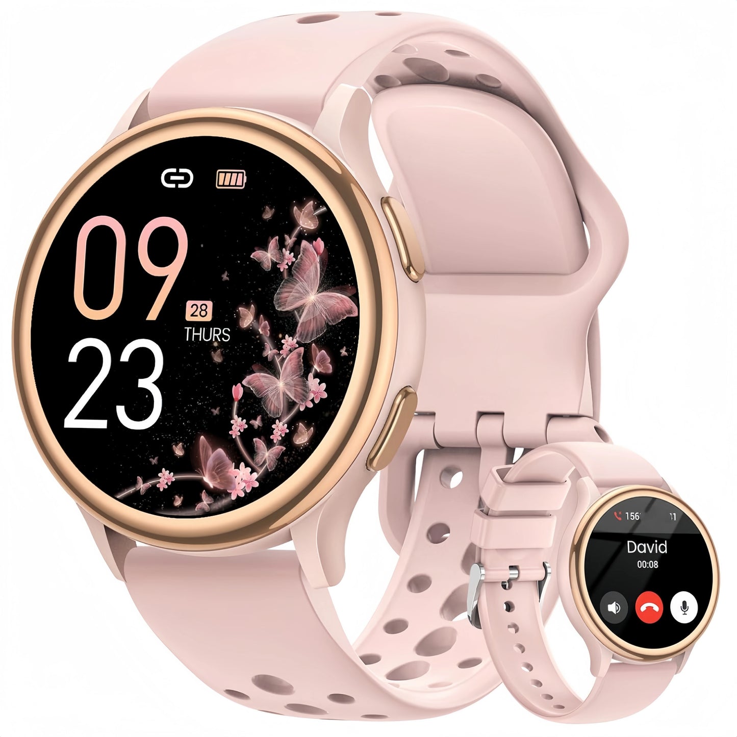 AnyloopCa Smart Watch For Women With 400 Watch Faces