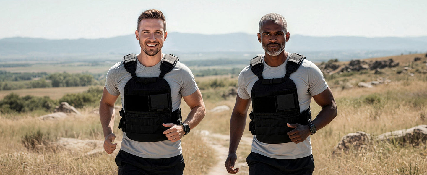 SucceBuy Weighted Vest Body Weight Vest with Shoulder Pad and Reflective Stripe Workout Equipment for  Strength Training Running